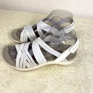 Skechers Woman’s Sandals Size 6.5 Ankle Strap Arch Support